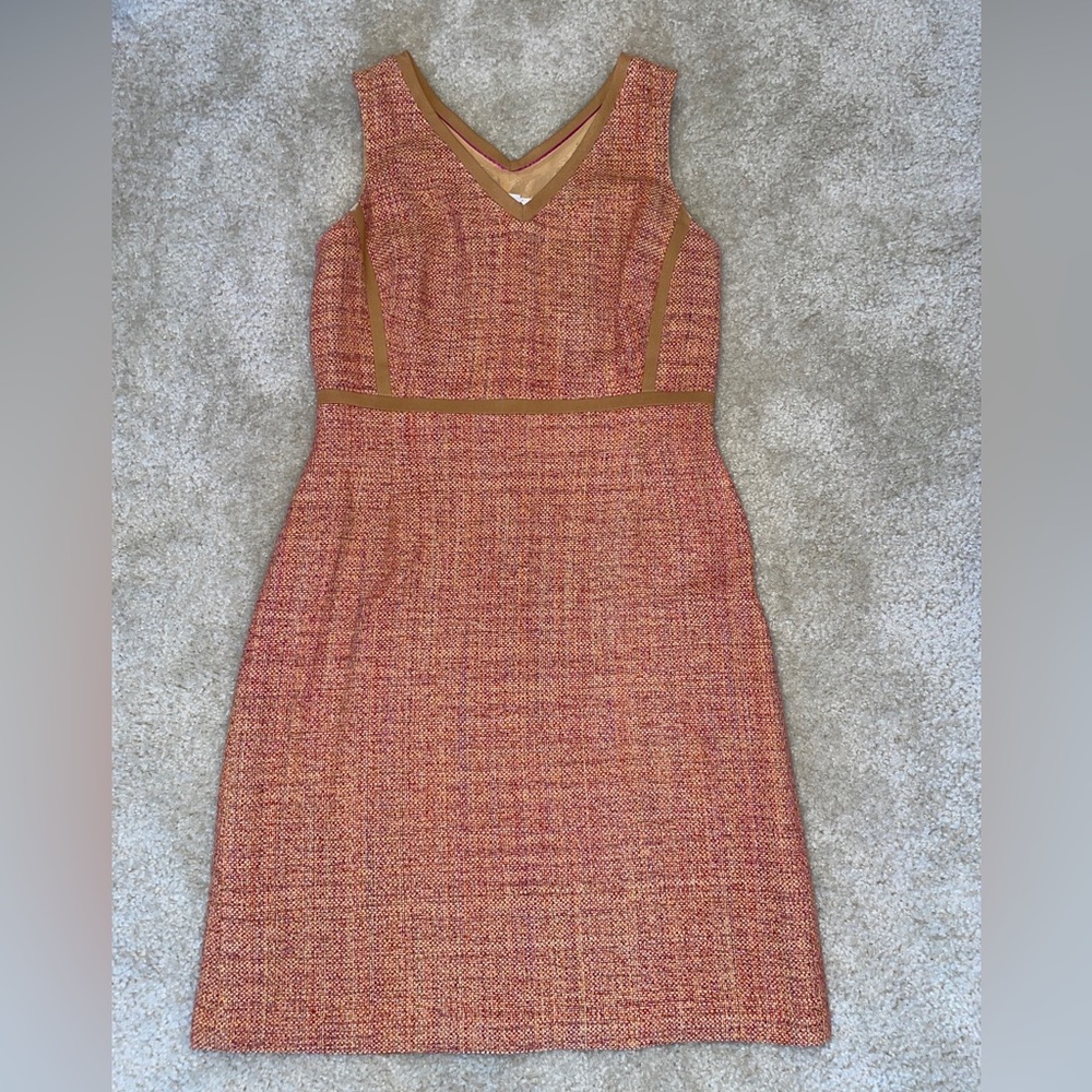 Talbots tweed sheath dress